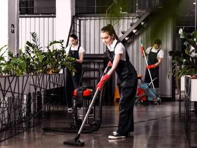 Wir kümmern uns um die Reinigung in Ihren Gebäuden